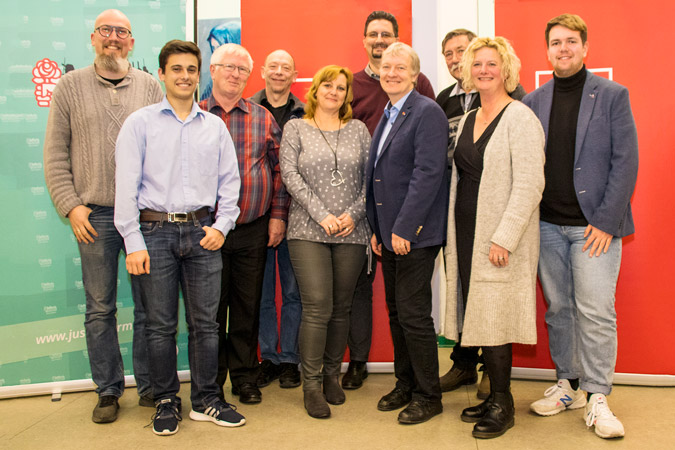SPD Stadtverband geht mit erneuertem Vorstandsteam in den Wahlkampf